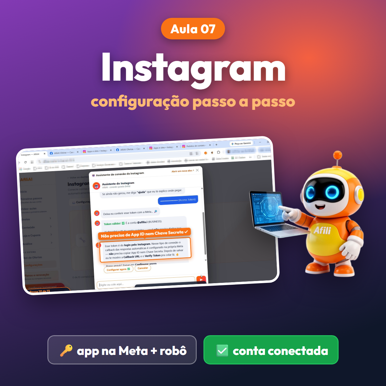 Configurando o Instagram passo a passo