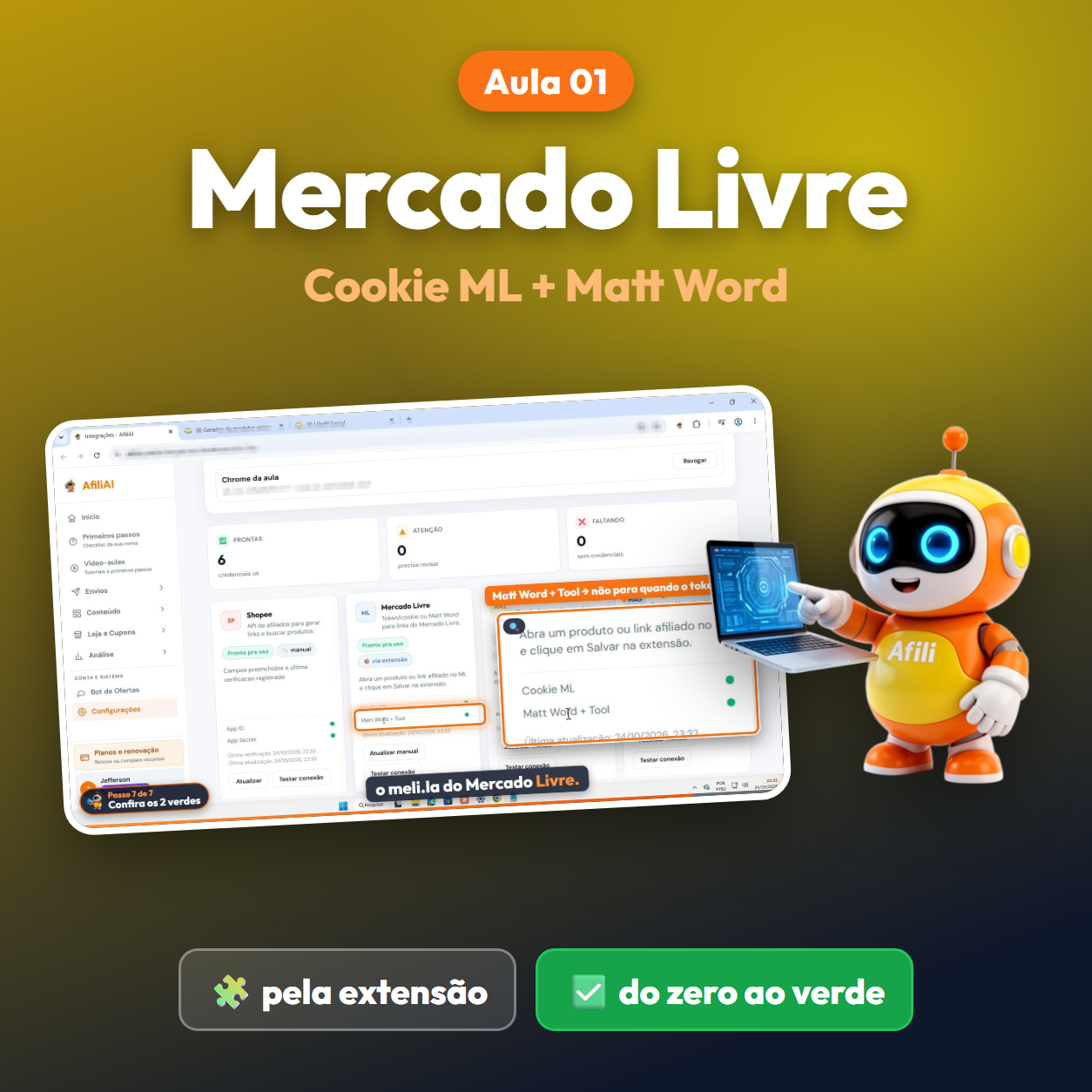 Mercado Livre no AfiliAI