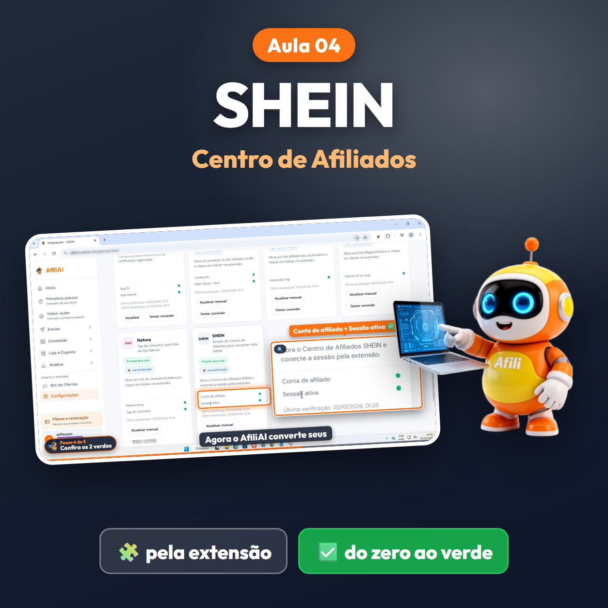 SHEIN no AfiliAI