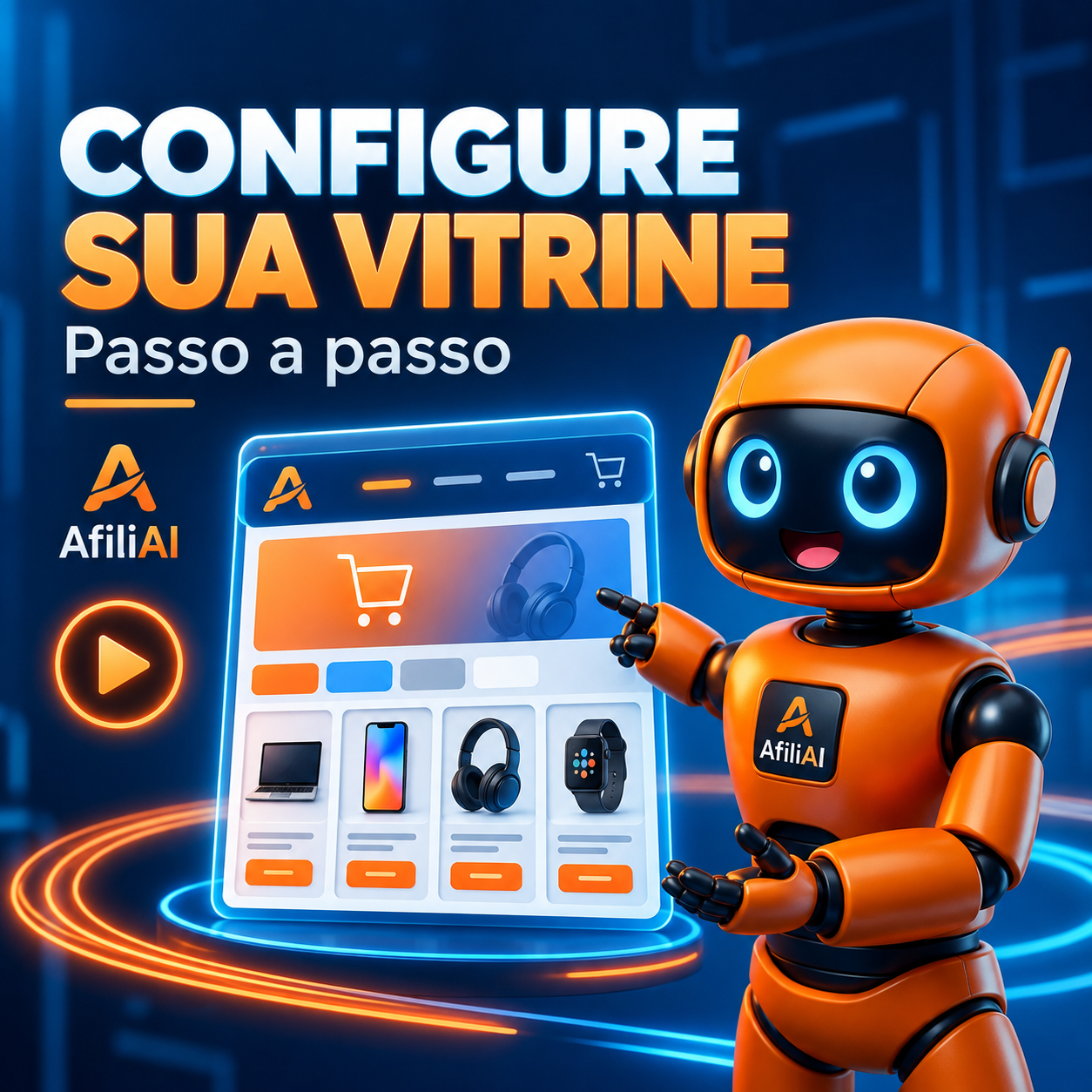 Configurando sua Vitrine